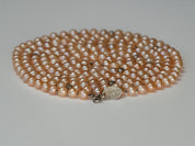 Nirvana Peach Pearl Necklace image 4