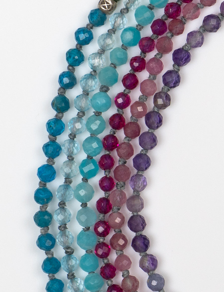 Color Block Wrap Necklace image 2