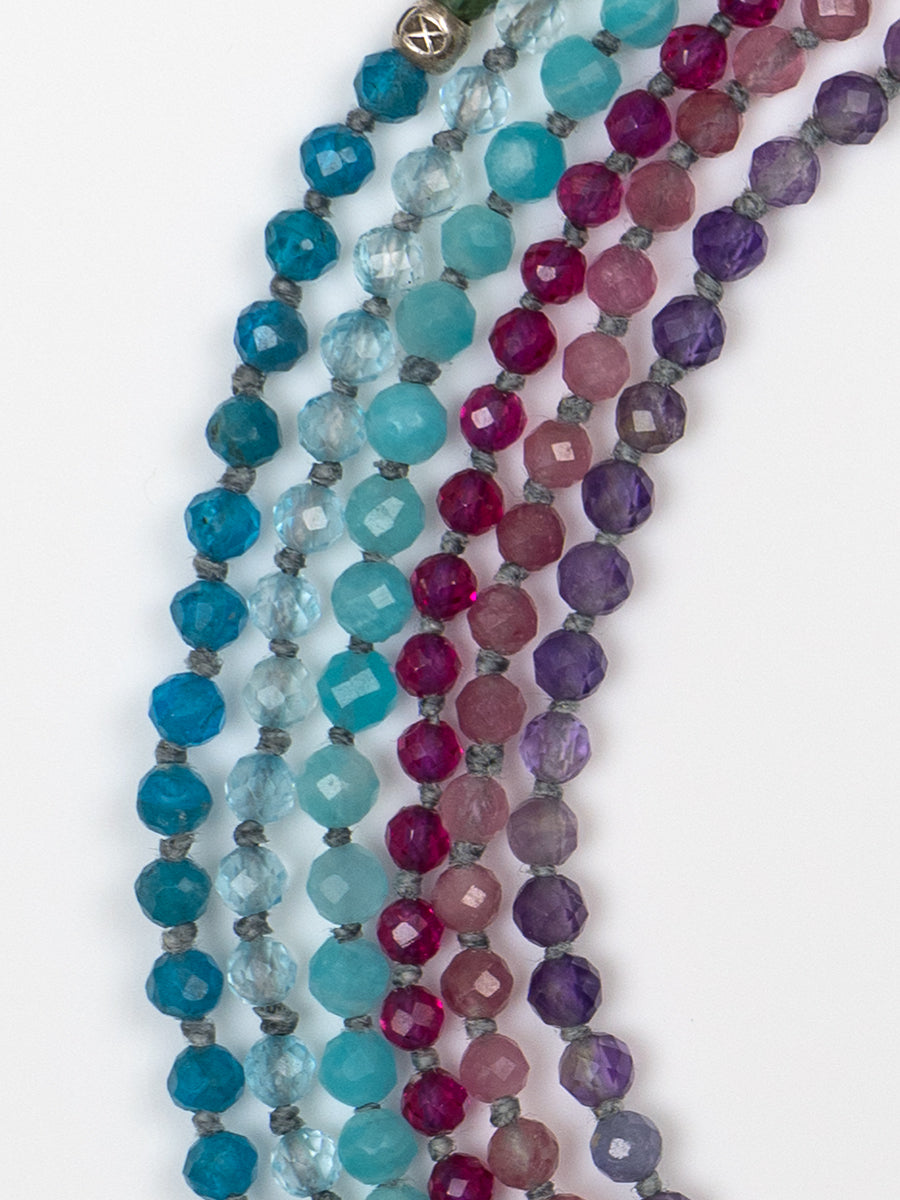 Color Block Wrap Necklace image 2