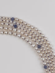 Raja Pearl Tanzanite Necklace image 1