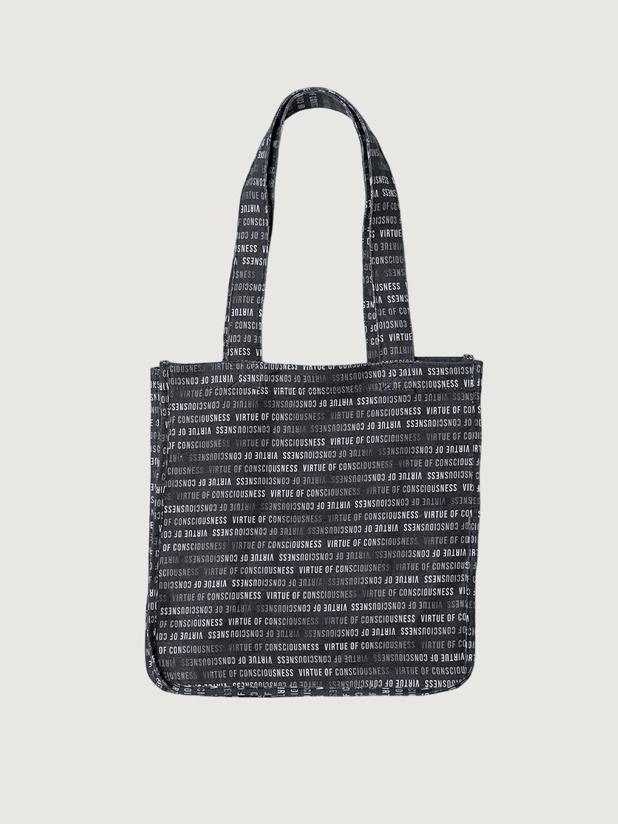 Hatha Hemp Canvas Monogram Tote Bag image 0