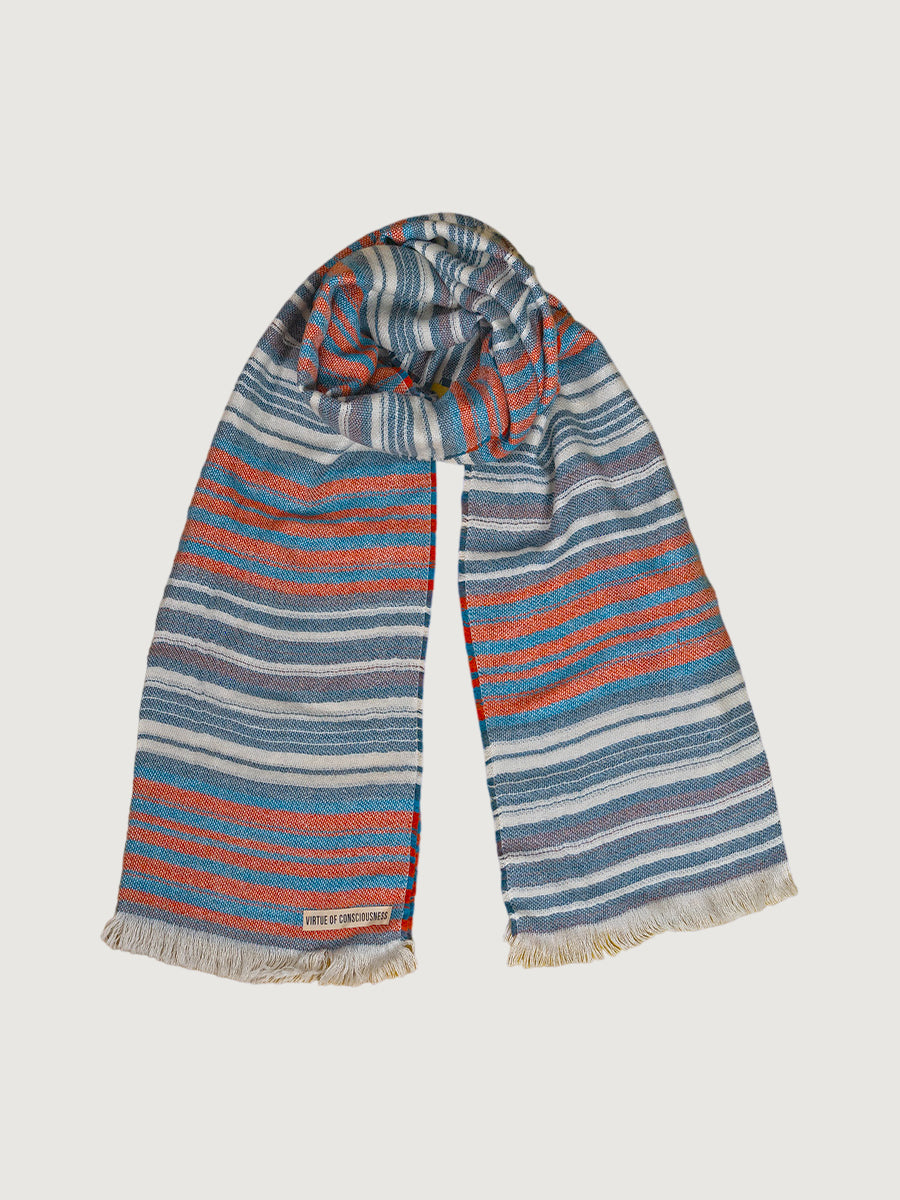 PhD Baby Alpaca Striped Scarf image 0