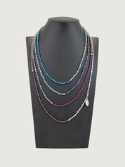 Color Block Lite Wrap Necklace image 0