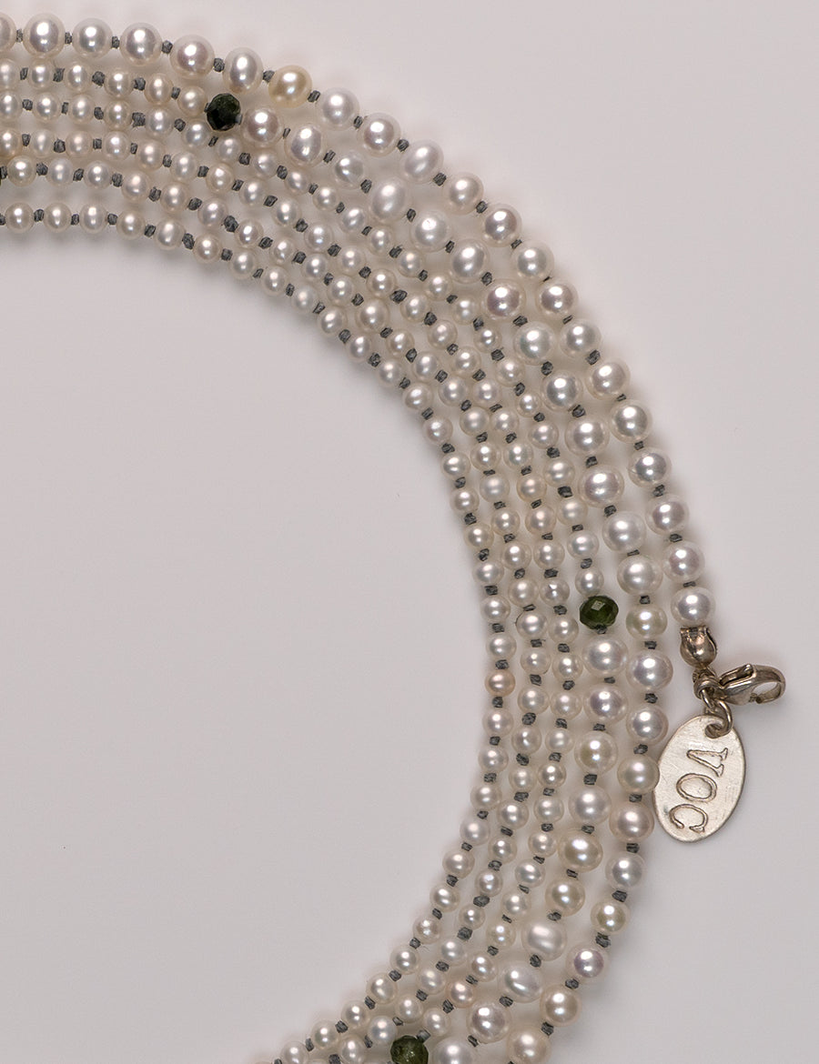 Raja Pearl Tourmaline Necklace image 1