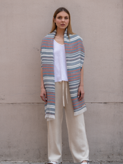 PhD Baby Alpaca Striped Scarf