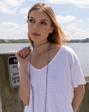 Blue Bliss Wrap Necklace