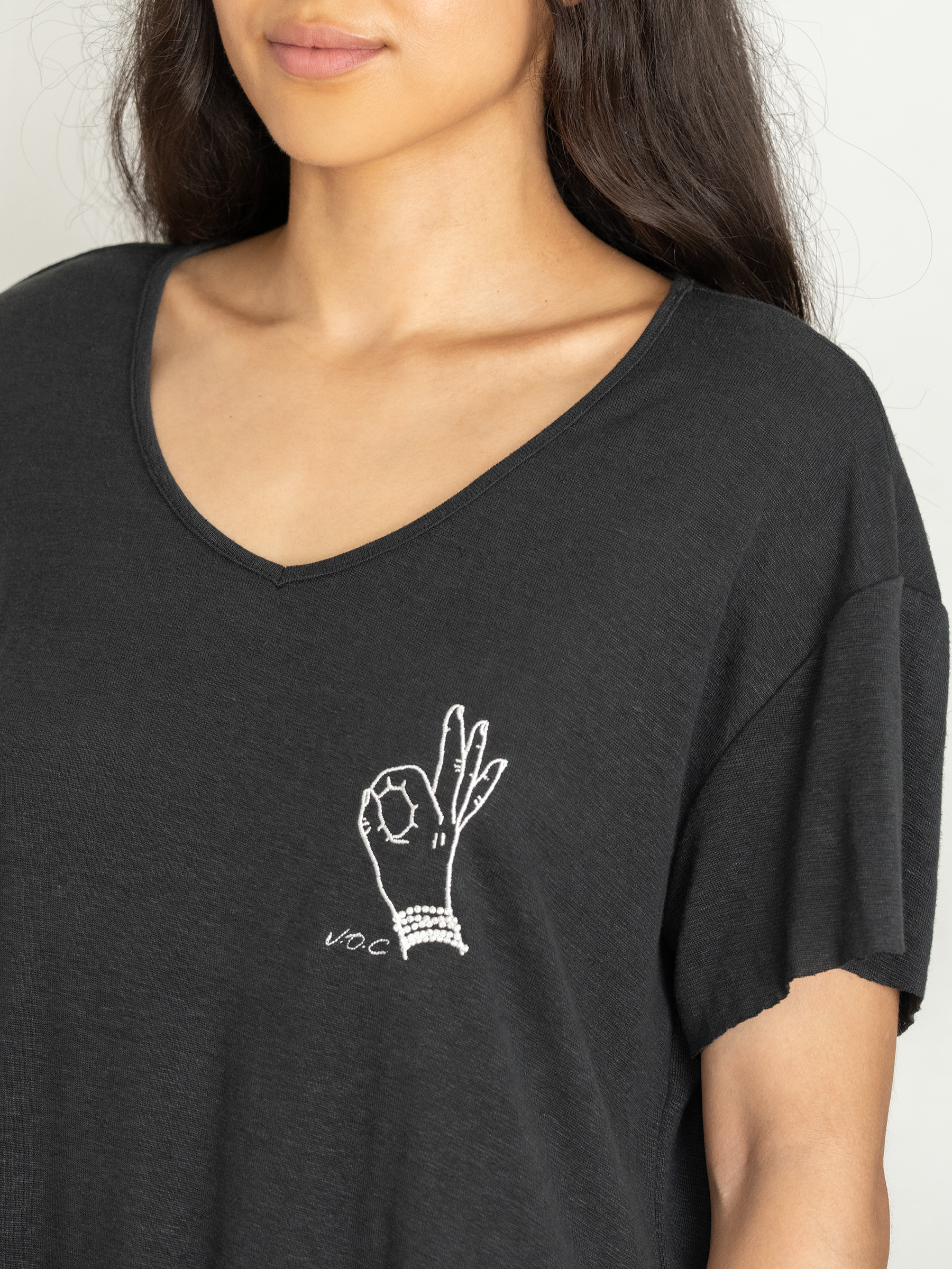 Mudra 100% Hemp Embroidered Tee
