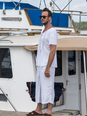 Vedanta 100% Hemp Lightweight Cropped Lounge Pants