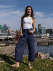 Vedanta 100% Hemp Lightweight Cropped Lounge Pants