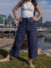 Vedanta 100% Hemp Lightweight Cropped Lounge Pants