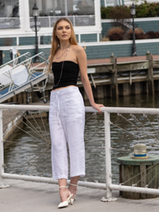 Vedanta 100% Hemp Lightweight Cropped Lounge Pants