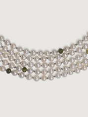 Ananda Pearl Tourmaline Necklace