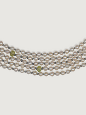Bhakta Pearl Peridot Necklace