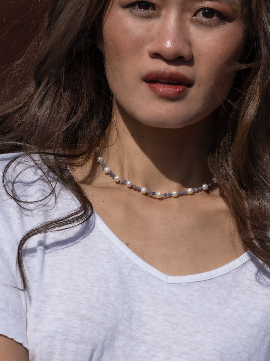 Bhandara Pearl Gemstone Necklace