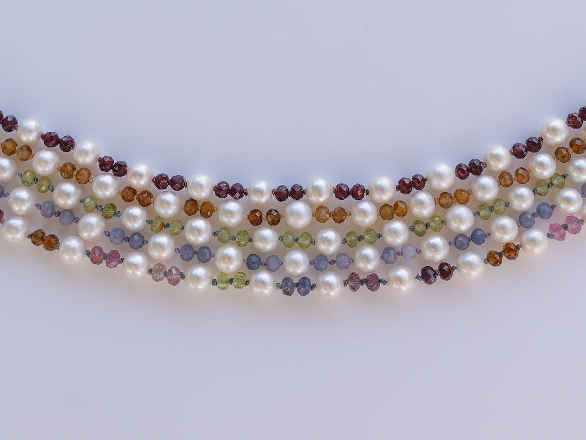 Bhandara Pearl Gemstone Necklace