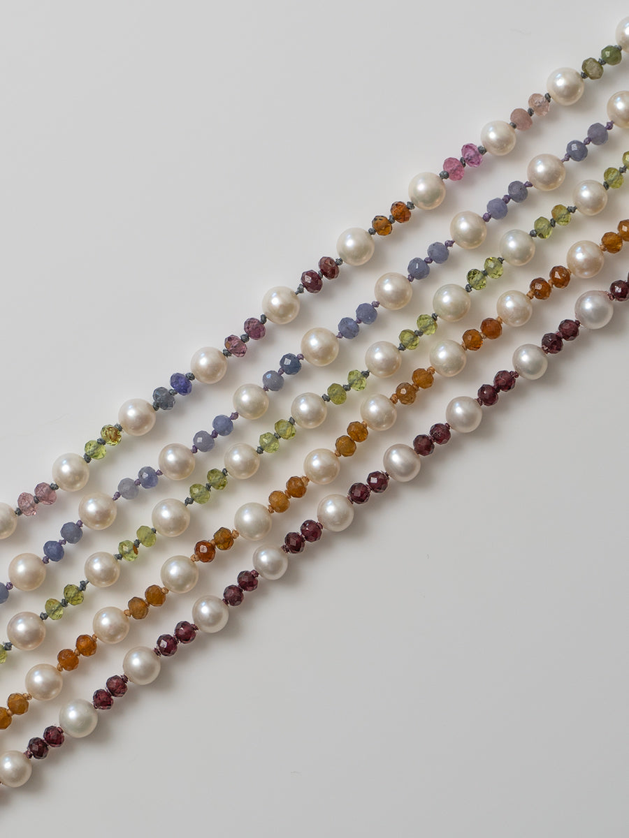 Bhandara Pearl Gemstone Necklace