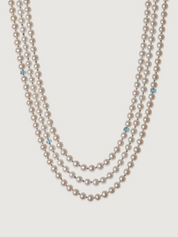 Dharma Pearl Gemstone Necklace