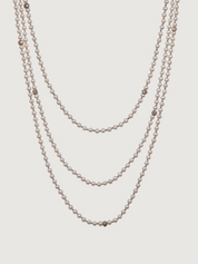 Jnana Pearl Silver Necklace