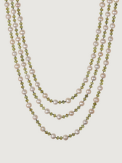 Maya Pearl Gemstone Necklace