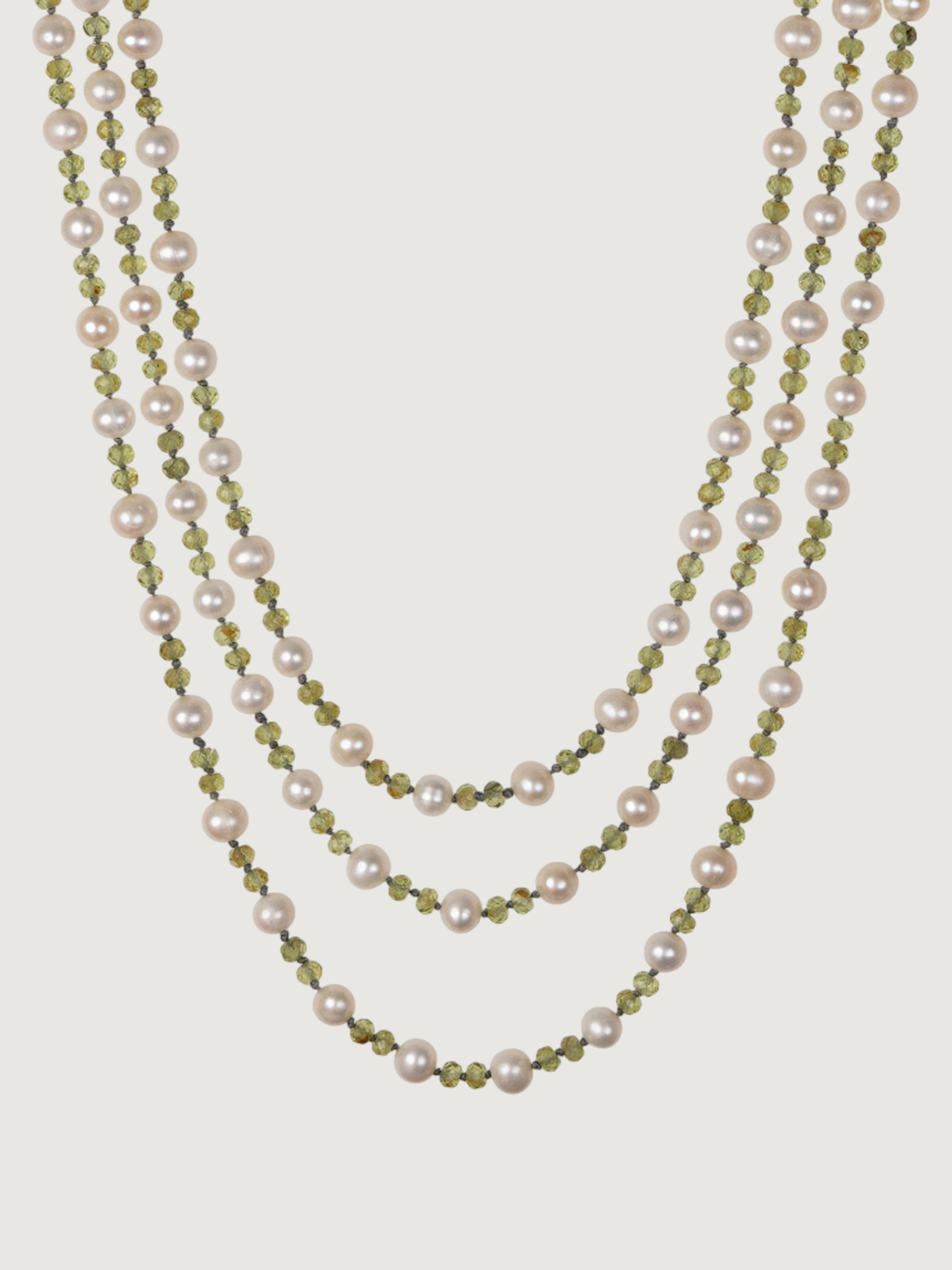 Maya Pearl Gemstone Necklace