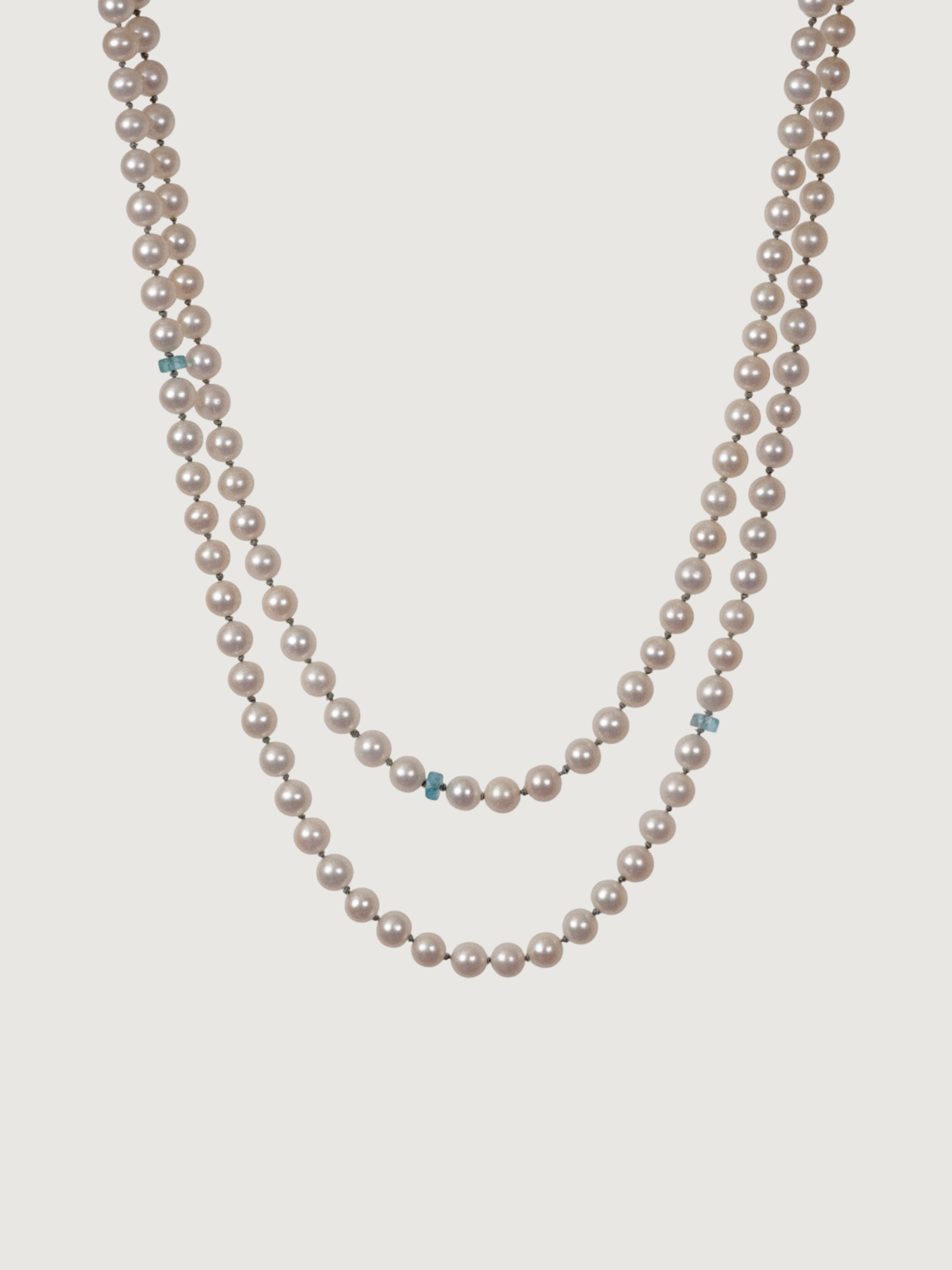 Nirvana Pearl Gemstone Necklace