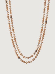 Nirvana Peach Pearl Necklace