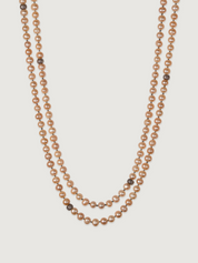 Nirvana Peach Pearl Necklace