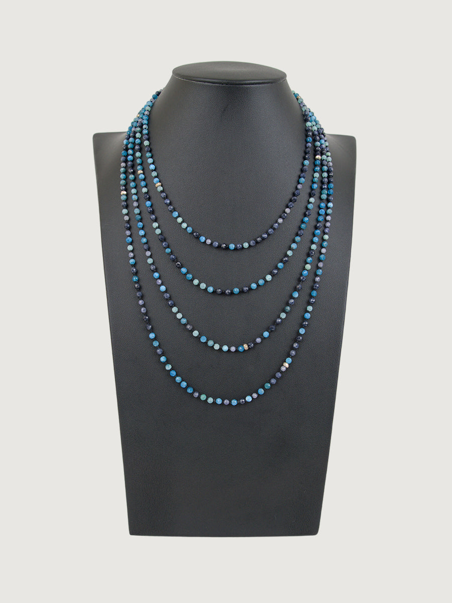 Blue Bliss Wrap Necklace image 0