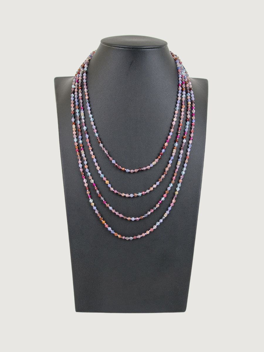 Earthly Delight Berry Pop Wrap Necklace image 0