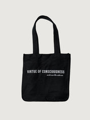 Hatha Hemp Canvas Embroidered Tote Bag image 0
