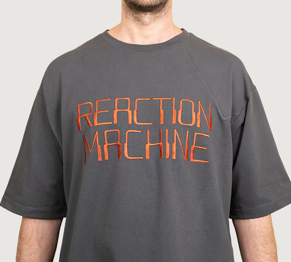 Reaction Machine Embroidered Tee - Image 2