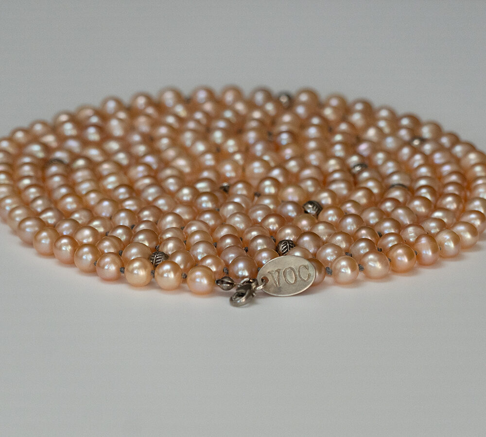 Nirvana Peach Pearl Necklace - Image 5