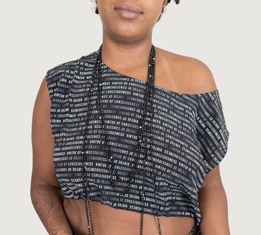 Samsara Silk Midriff Blouse - Image 4